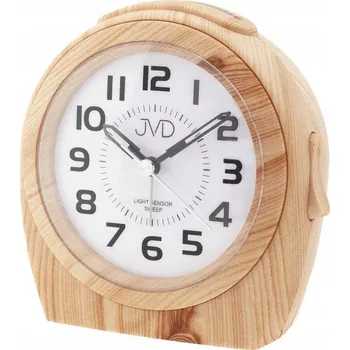 Budík BUDÍK JVD SRP910.12 S PODSVÍCENÍM, SENZOROVÉ OVLÁDÁNÍ, TICHÝ CHOD