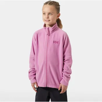 Dětská fleecová mikina Helly Hansen JR Daybreaker 2.0. jacket - meta pink velikost 146
