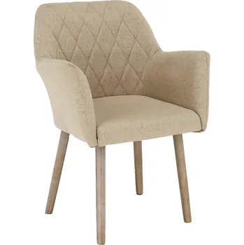 Křeslo Křeslo, béžová/buk patinovaný, EKIN