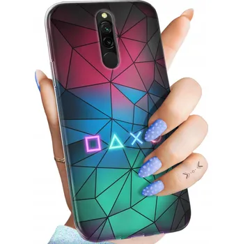 Pouzdro na mobilní telefon Zadní Kryt Hello Case pro Xiaomi Redmi 8 modrý