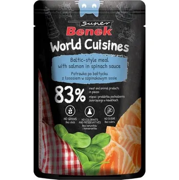 Krmivo pro kočku Super Benek krmivo s lososem 0,1 kg