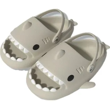Dámské sandále SANDÁLY ŽRALOCI SANDÁLY PAPUČE SHARK 40-41 PROTISKLUZOVÉ CROCS