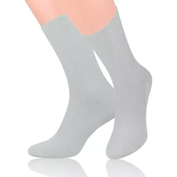 Pánské spodní prádlo Pánské ponožky 018 light grey - Steven šedá 39/42