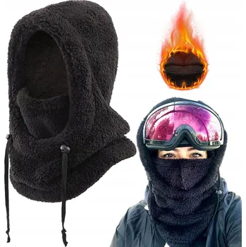 Čepice ČEPICE ZIMNÍ NÁKRČNÍK UNIVERZÁLNÍ VELIKOST KUKLA DÁMSKÁ PÁNSKÁ TEPLÁ