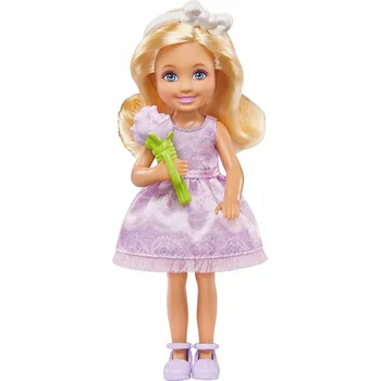 PANENKA BARBIE SVATEBNÍ SADA MLADÝ PÁR 4 panenky - Barbie, Ken, Chelsea, Stacie