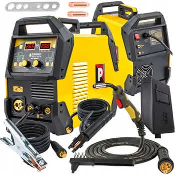 Svářečka Svářečka MIG/MAG, MMA, TIG Powermat 15-200 A 230 V
