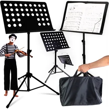 NN D5 STATIV NA NOTY, PULT NA NOTY, AŽUROVÝ + POUZDRO / TAŠKA