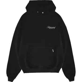 Pánská mikina Represent Owners Club Script Hoodie Black Velikost: M