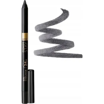 Oční linky Avon Gelová tužka na oči „24 hodin” Power Stay odstín STEEL