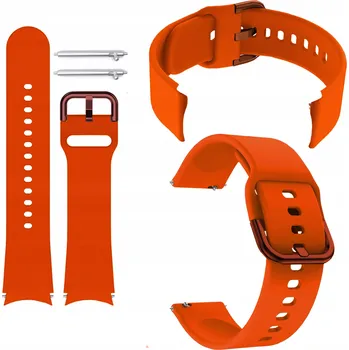 Řemínek na hodinky Řemínek ChronSmarta pro Samsung 20mm oranžový