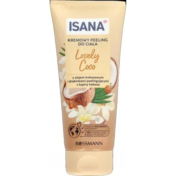 Tělový peeling ISANA Krémový tělový peeling LOVELY COCO +