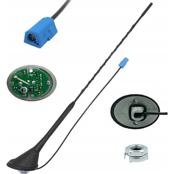 STŘEŠNÍ ANTÉNA PRO Opel Astra H Corsa CDE Meriva A Zafira B stěžeň bat 40