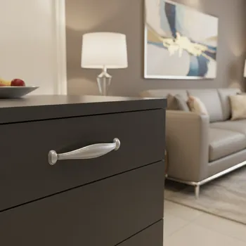 Nábytkové kování Interex Úchytka RHEA / Stříbrná 96 mm