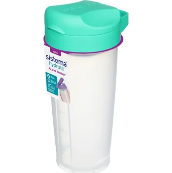 Láhev Šejkr Sistema Hydrate Shaker 750 ml Barva: zelená