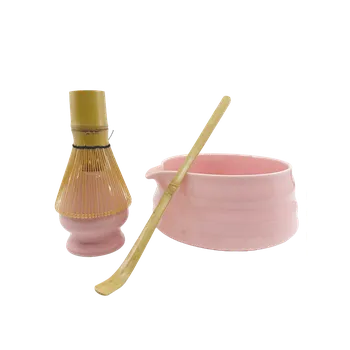 Čaj Malumo Matcha set růžový