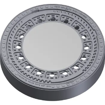 poklop Kasi Kanalizační poklop BEGU, D400 s odvětráním