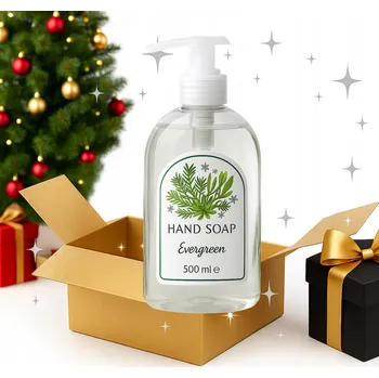 Mýdlo TEKUTÉ MÝDLO JMELÍ S GLYCERINEM NA RUCE HYDRATAČNÍ VEGAN DÁREK EKO