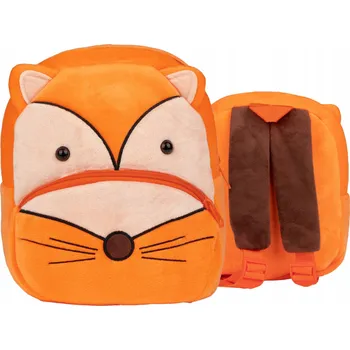 ŠKOLNÍ BATOH pro Holku Kluka Předškoláka Liška PLYŠOVÝ