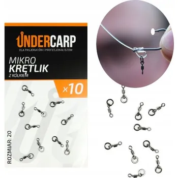 Mikro obratlík kaprový s KROUŽKEM - UNDERCARP