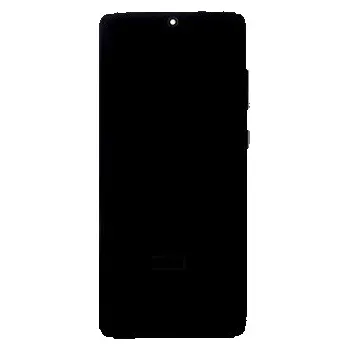 LCD display + Dotyk + Přední Kryt Samsung G986/G985 Galaxy S20+ Cosmic Blac