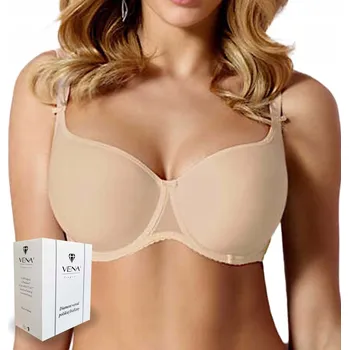 Dámské spodní prádlo Podprsenka Vyztužená Vb-220 Vena béžová 80E