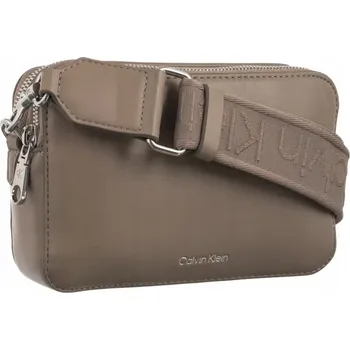 Kabelka Calvin Klein kabelka přes rameno eko kůže béžová