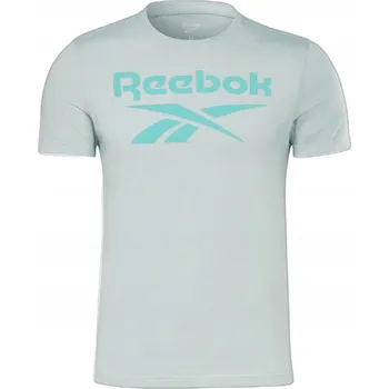 Pánské tričko Reebok , klasické bavlněné tričko Celadon, HJ9966 L