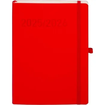 Kalendář Knižní kalendář 2025 B5 Antra červený