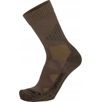 Pánské ponožky Lowa Ponožky 4-Season Pro hnědé, velikost 45-46