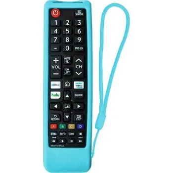 Pouzdro na mobilní telefon Silikonový obal AK59-00149A pro Samsung TV - Tyrkysový