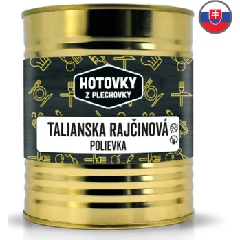 Hotovky z plechovky Italská rajská polévka 800g