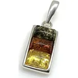 Šperky Jan Kos Jan Kos jewellery Stříbrný přívěsek s jantarem MHT-5827/SA00