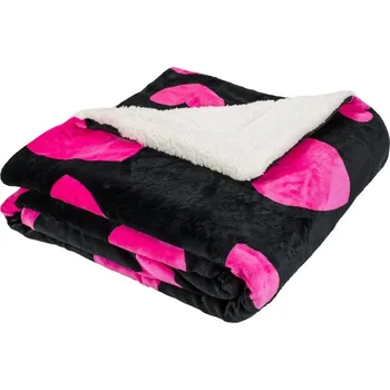 deka Deka beránek 150x200 cm - srdce