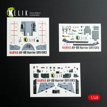 Plastikový model Reskit 1/48 AV-8B Harrier - interior 3D (HAS)