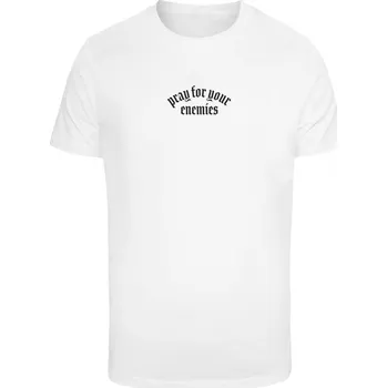 Pray For Your Enemies Tee - white 4XL