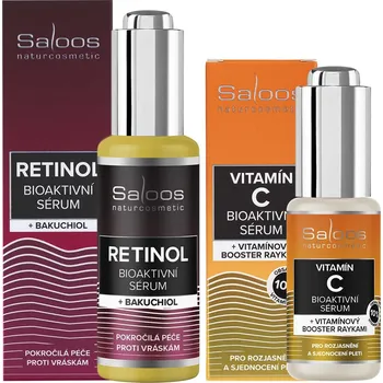 Kosmetická sada Saloos Výhodný set bio kosmetiky na ráno i večer