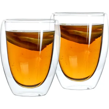 Sklenice Termo sklenice, set 2 ks, na vodu, 350 ml, HOTCOLD TYP 10