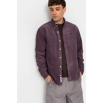 Pánská košile Carhartt WIP Madison Cord (phlox/phlox) XL, fialová