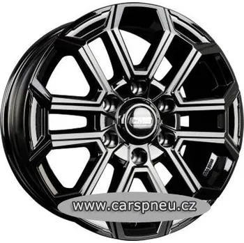 Alu kolo CMS C35 black lackiert | 7,5x17, 6x114,3, ET45 (C35 757 45 80S CBG)