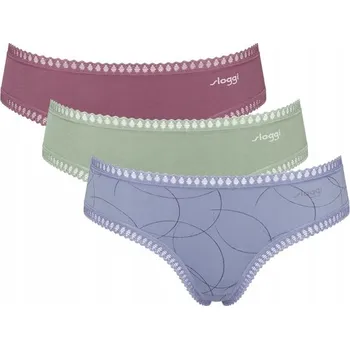 Dámské oblečení 3 x Dámské kalhotky sloggi GO Crush Hipster C3P S