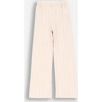 Elegantní Široké Kalhoty pro Dívku Ecru 140 Coccodrillo ZC4