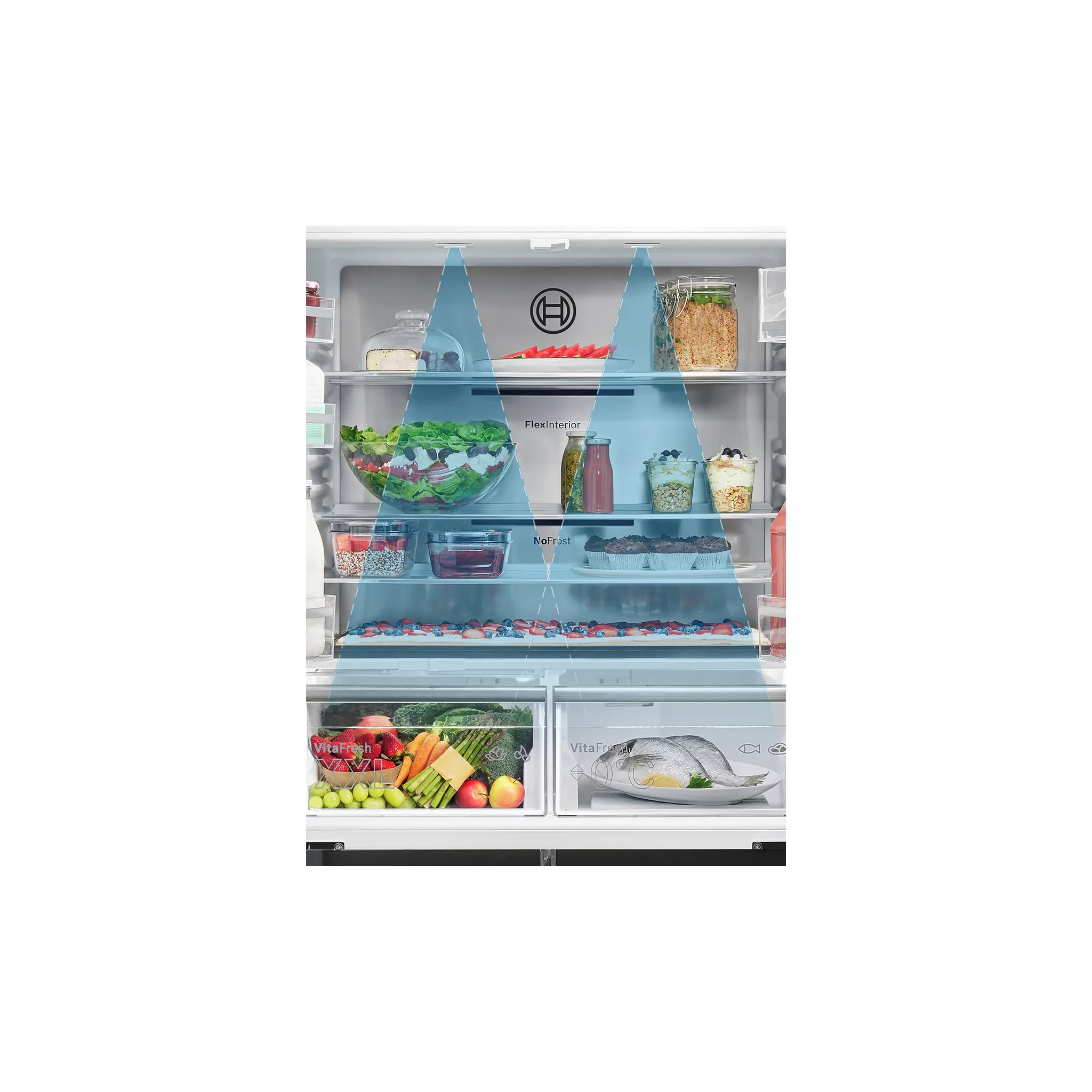 Fotografie 21 - Lednice BOSCH Serie 4 KGN39VXBT