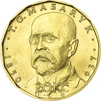 Česká republika - 20 Kč - T. G. Masaryk