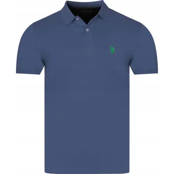 Pánské tričko U.S. POLO ASSN. - PÁNSKÉ POLOKOŠILE KING 197 67355 41029 337 fialové