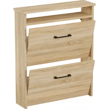 Botník Miradu 70 x 84 x 18,5 cm bílý