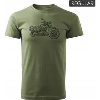 Pánské tričko Tričko s motivem motorky Triumph Bonneville