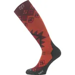 LASTING merino lyžařské podkolenky SWV, hnědá Velikost: XL/46-49