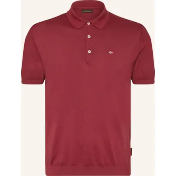 Napapijri Pánská Úpletová Polokošile Nelli Regular Fit, tmavě...