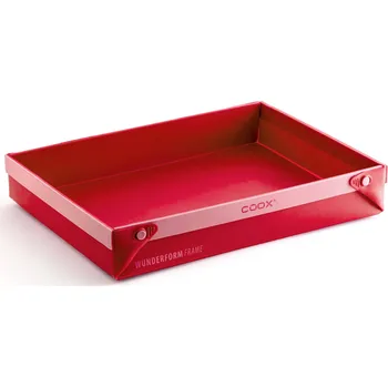 Forma na pečení Rozkládací silikonová forma coox WUNDERFORM FRAME LQ Barva: Červená