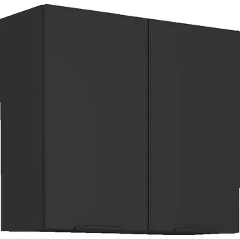 Kuchyňská linka Horní skříňka, černá, SIBER 80 G-72 2F